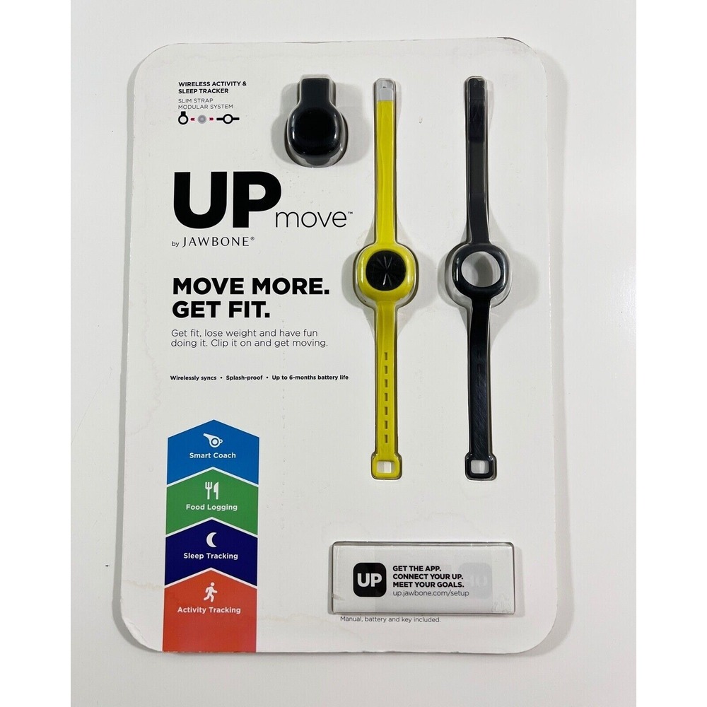 NEW UP Move by Jawbone Wireless Activity & Sleep Tracker with Slim Strap